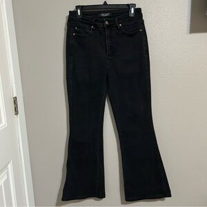 Judy Blue Black Tummy Control High Rise Flare Denim Jeans Women’s Size 9 29